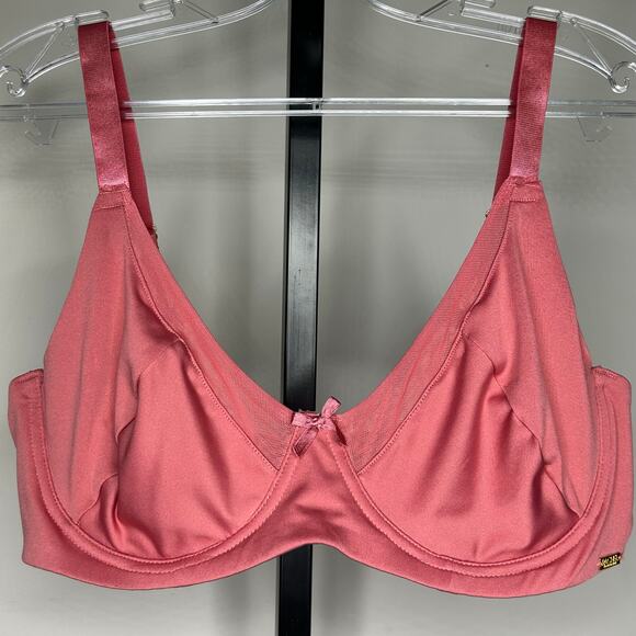 Rachel Roy underwire bra-40D- dusty pink, mesh lined with soft fabric no padding - Picture 1 of 5